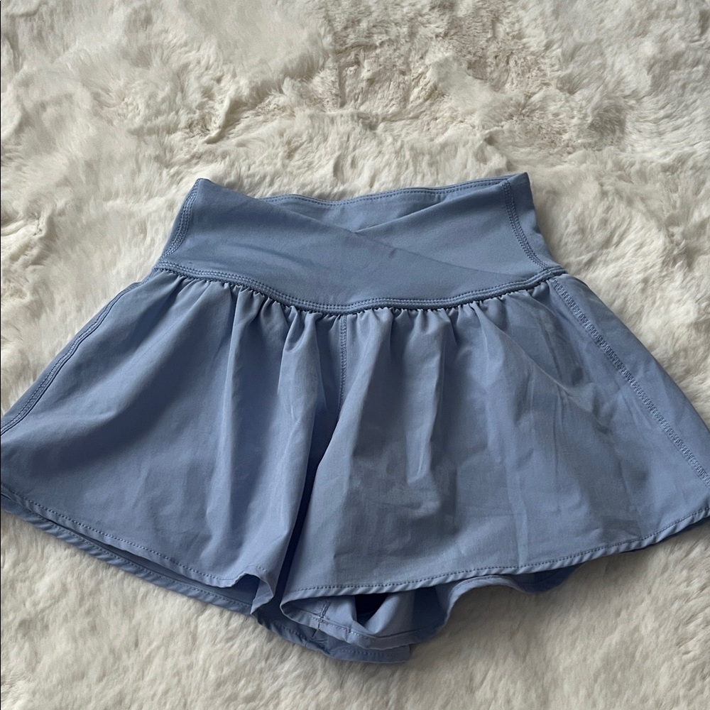 Yogalicious Light Blue Skorts